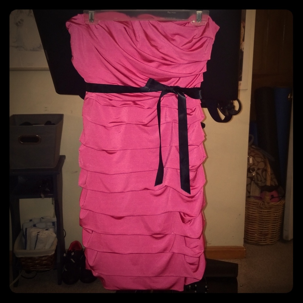 Pink dress